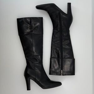AQUATALIA Knee High Leather boots